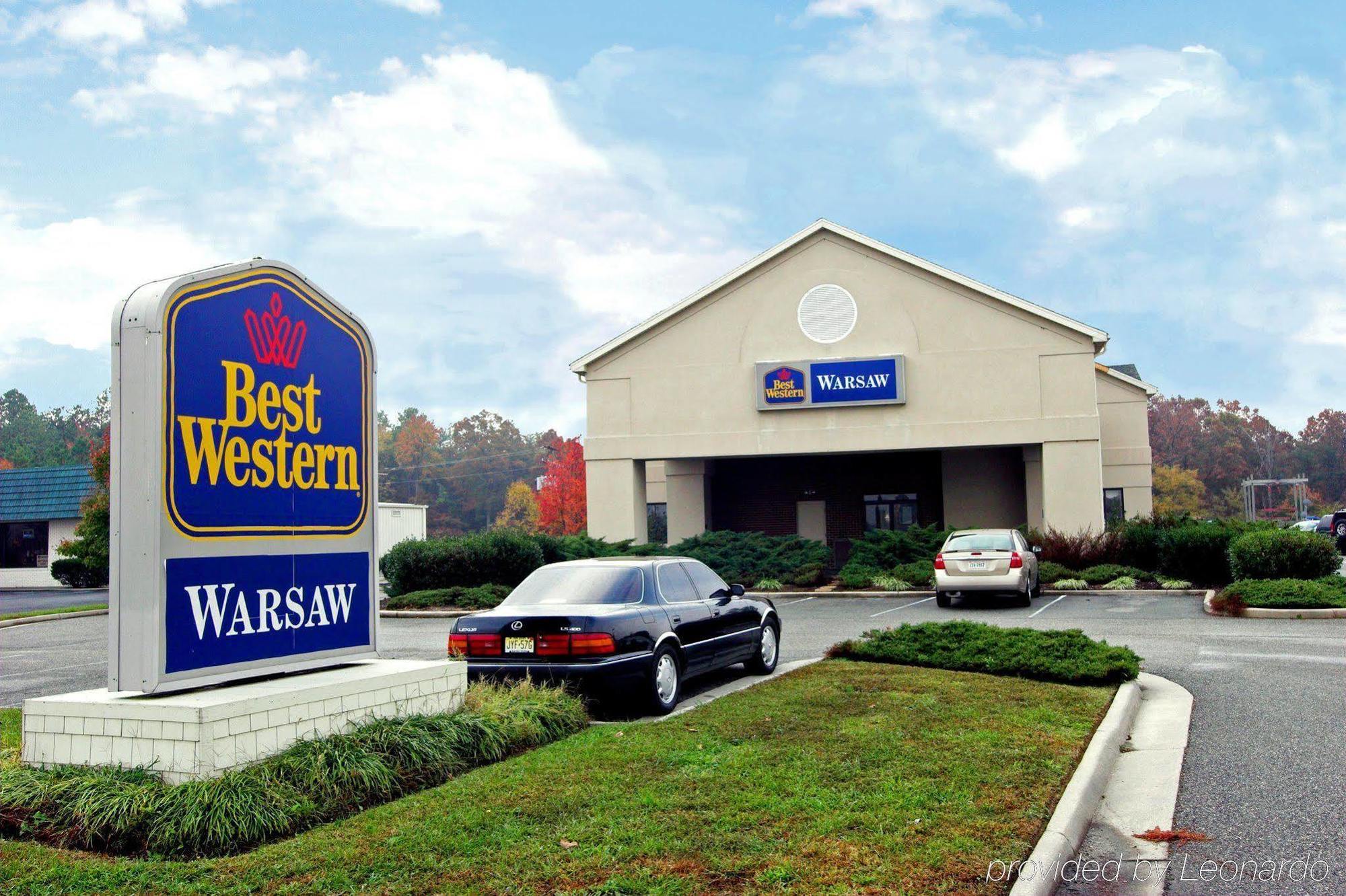 Quality Inn Warsaw Near Rappahannock River מראה חיצוני תמונה
